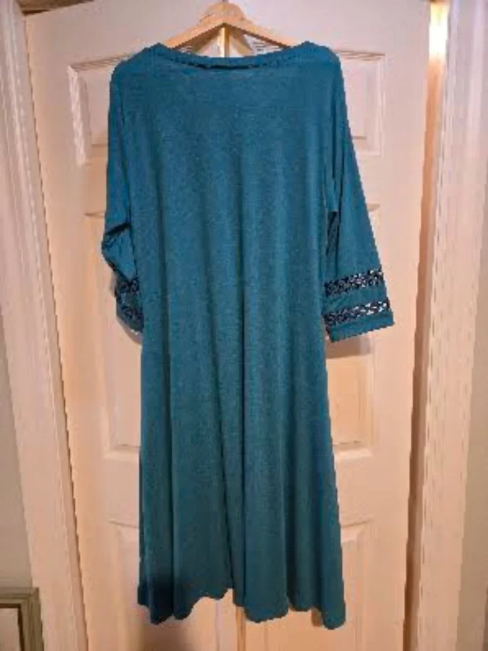 Midi Dress in a flattering shade of green